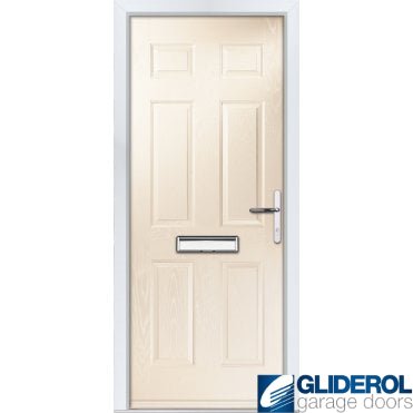 Mowbray solid front entrance door CREAM