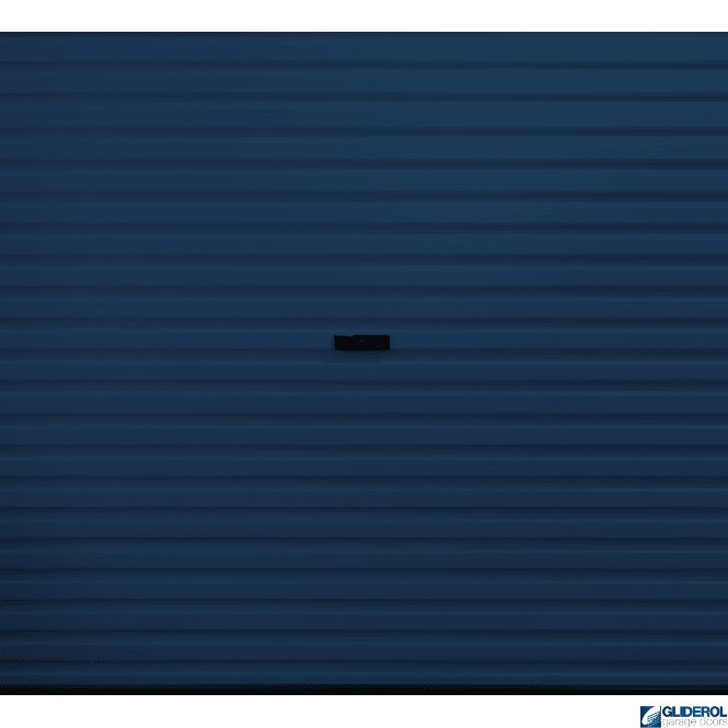 Gliderol NAVY BLUE (RAL5003) Plastisol Covered MINI Steel Roller Garage Door - Automatic