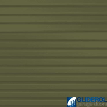 OLIVE GREEN (BS12B27) Light Industrial Steel Roller Door - Automatic