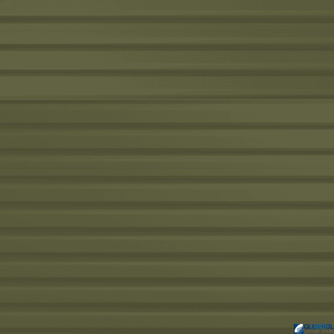Gliderol OLIVE GREEN (BS12B27) Light Industrial Steel Roller Door - Manual