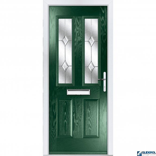 Gliderol Pallister Entrance door GREEN (RAL6009)