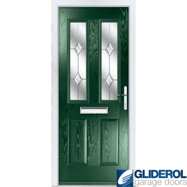 Pallister Entrance door GREEN (RAL6009)