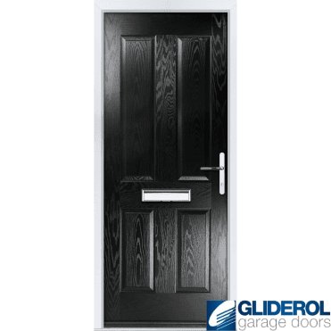 Pallister solid Entrance door BLACK