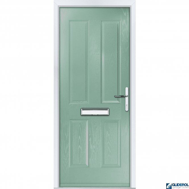 Gliderol Pallister solid Entrance door CHARTWELL GREEN