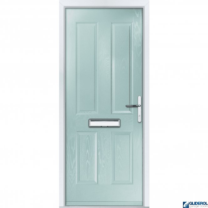 Gliderol Pallister solid Entrance door DUCK EGG BLUE