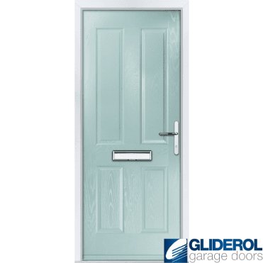 Pallister solid FIRE-RATED (FD30) door DUCK EGG BLUE