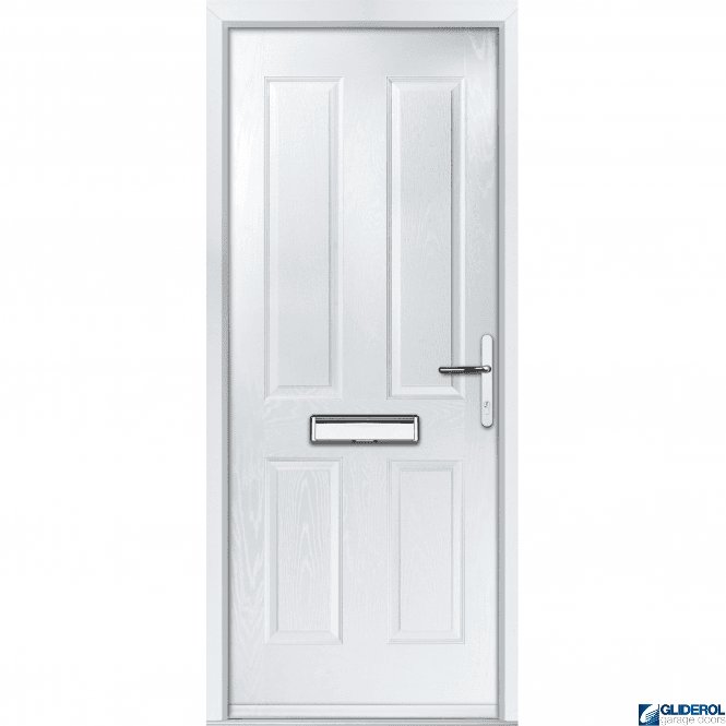 Gliderol Pallister solid FIRE-RATED (FD30) door WHITE