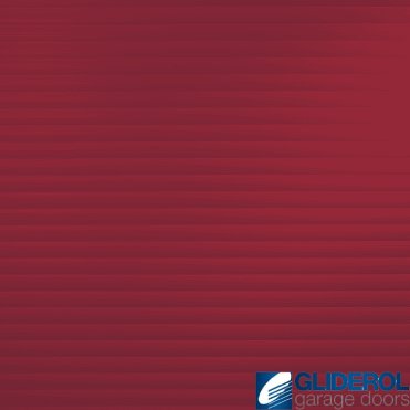 PURPLE RED (RAL3004) Compact Insulated Roller Garage Door (55mm Lath)