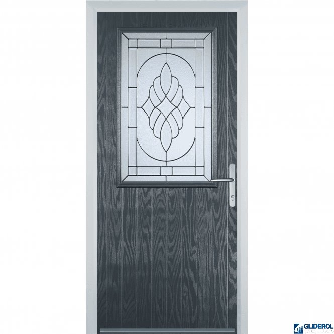 Gliderol Quinn front entrance door ANTHRACITE (RAL7016)