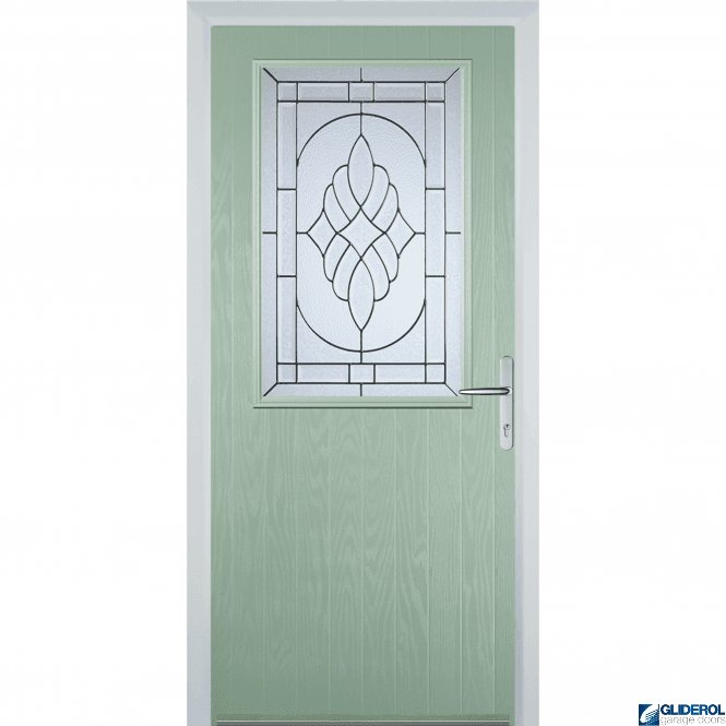 Gliderol Quinn front entrance door CHARTWELL GREEN