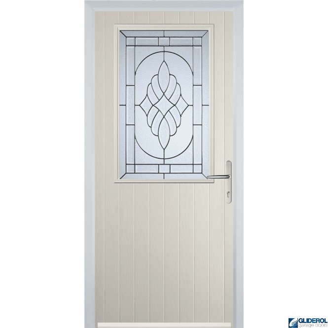 Gliderol Quinn front entrance door CREAM