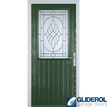 Quinn front entrance door GREEN (RAL6009)