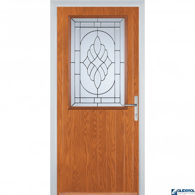 Gliderol Quinn front entrance door OAK