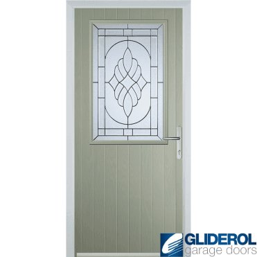 Quinn front entrance door PEBBLE GREY (RAL7032)