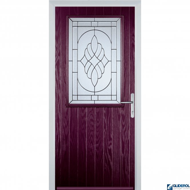 Gliderol Quinn front entrance door PURPLE VIOLET (RAR4007)