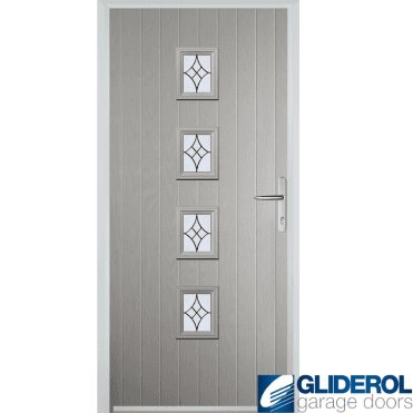 Robson front entrance door AGATE GREY (RAL7038)