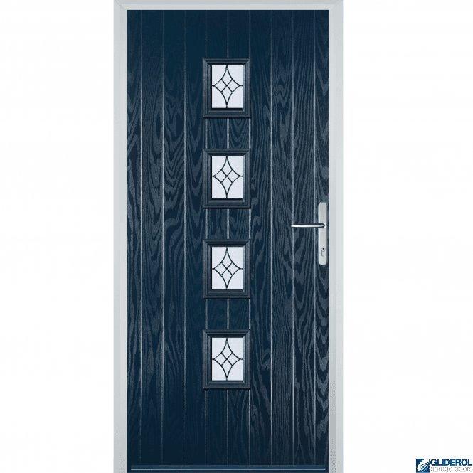 Gliderol Robson front entrance door BLUE (RAL5011)