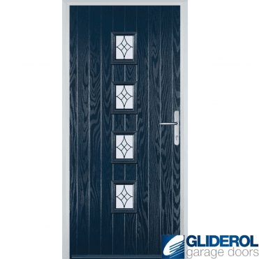 Robson front entrance door BLUE (RAL5011)