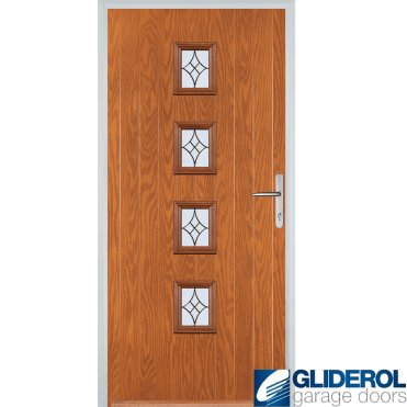 Robson front entrance door OAK