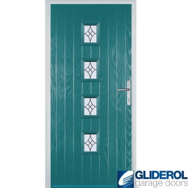 Robson front entrance door TURQUIOSE BLUE (RAL5018)