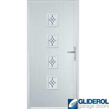 Robson front entrance door WHITE