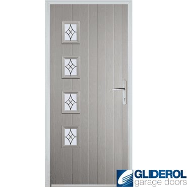 Robson L4 front entrance door AGATE GREY (RAL7038)