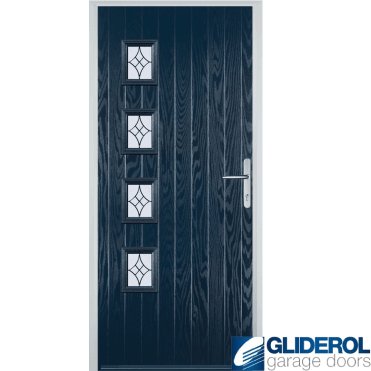 Robson L4 front entrance door BLUE (RAL5011)