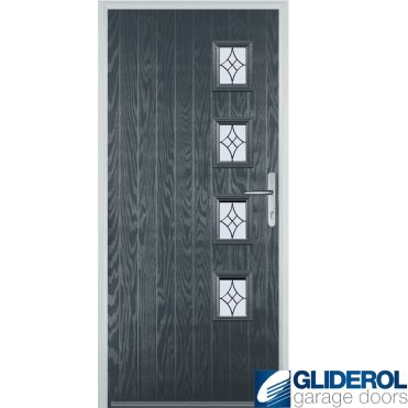 Robson R4 front entrance door ANTHRACITE (RAL7016)