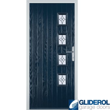 Robson R4 front entrance door BLUE (RAL5011)