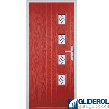 Robson R4 front entrance door RED (RAL3003)
