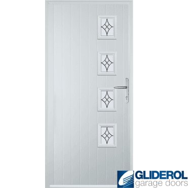 Robson R4 front entrance door WHITE
