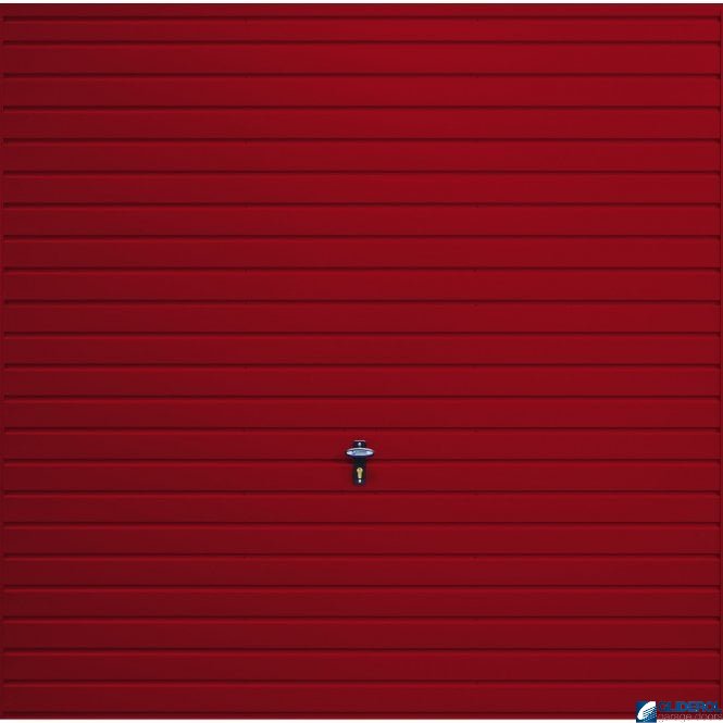 Gliderol RUBY-RED (RAL3003) Up & Over Horizontal Standard Rib