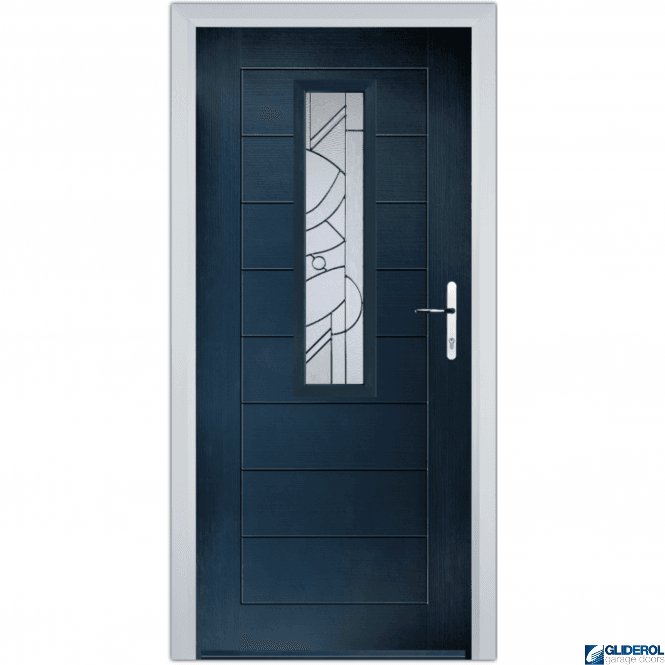 Gliderol Rutherford front entrance door BLUE (RAL5011)