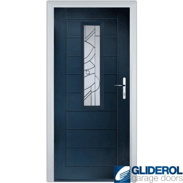 Rutherford front entrance door BLUE (RAL5011)