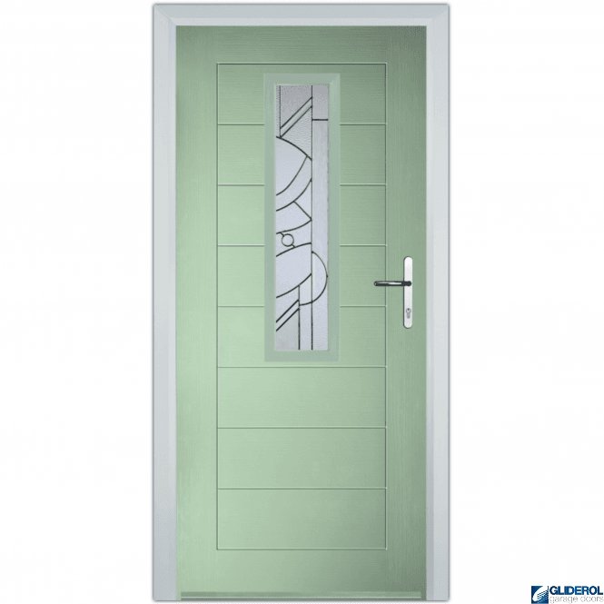 Gliderol Rutherford front entrance door CHARTWELL GREEN
