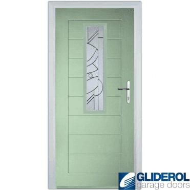 Rutherford front entrance door CHARTWELL GREEN