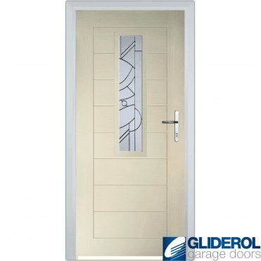 Rutherford front entrance door CREAM