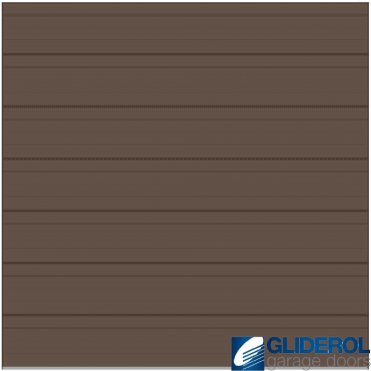 SEPIA BROWN (RAL8014) Industrial Sectional Door