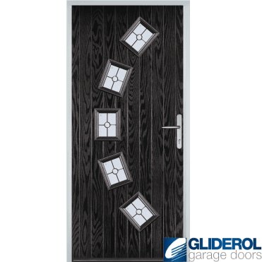 Shackleton front entrance door BLACK