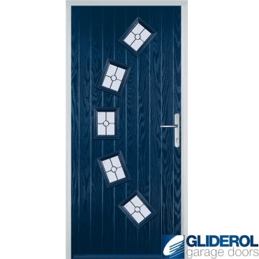 Shackleton front entrance door BLUE