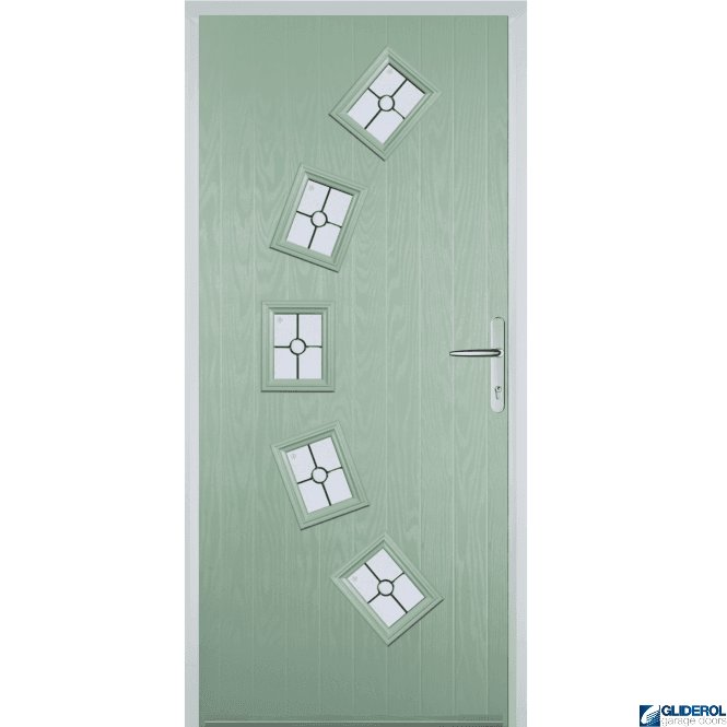 Gliderol Shackleton front entrance door CHARTWELL GREEN