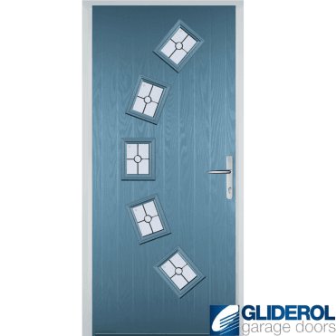 Shackleton front entrance door PASTLE BLUE