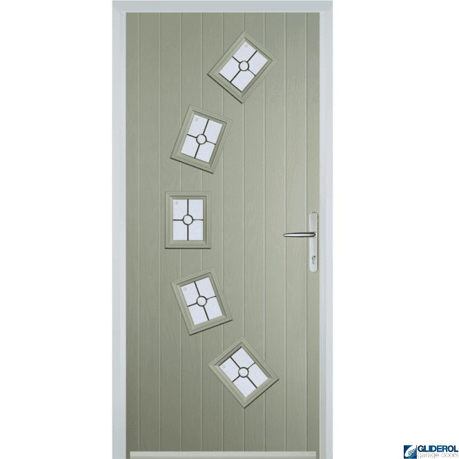 Gliderol Shackleton front entrance door PEBBLE GREY