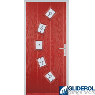Shackleton front entrance door RED