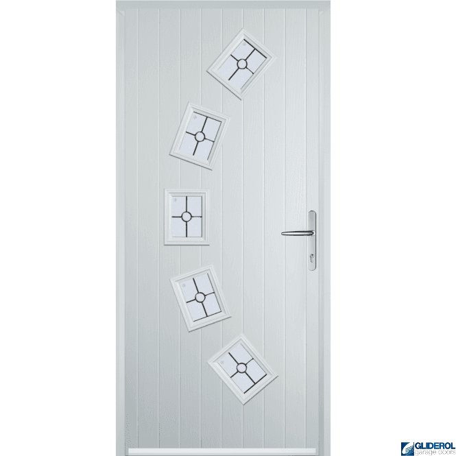 Gliderol Shackleton front entrance door WHITE