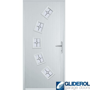 Shackleton front entrance door WHITE
