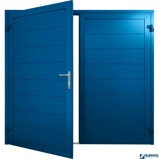 Gliderol SIGNAL BLUE (RAL5005) Premium Horizontal Medium Rib (non ...