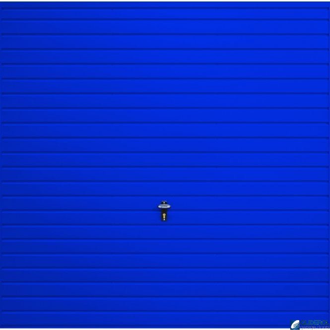 Gliderol SIGNAL-BLUE (RAL5005) Up & Over Horizontal Standard Rib