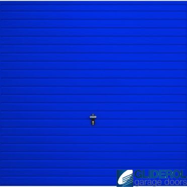 SIGNAL-BLUE (RAL5005) Up & Over Horizontal Standard Rib