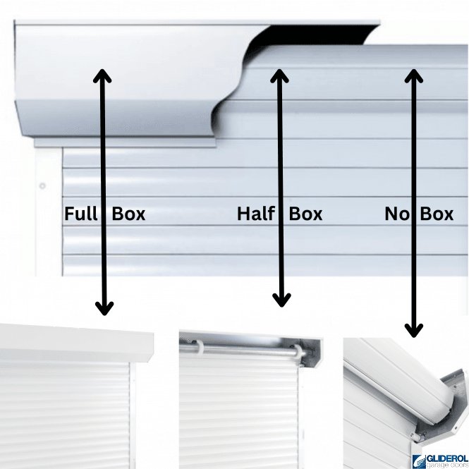 Gliderol SLATE GREY (RAL7015) Compact Insulated Roller Garage Door (55mm Lath)